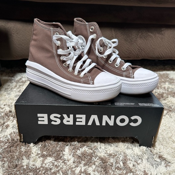 Platform High Top Converse - Picture 1 of 6